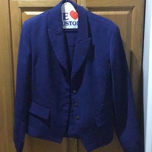 2 piece skirt and blazer set